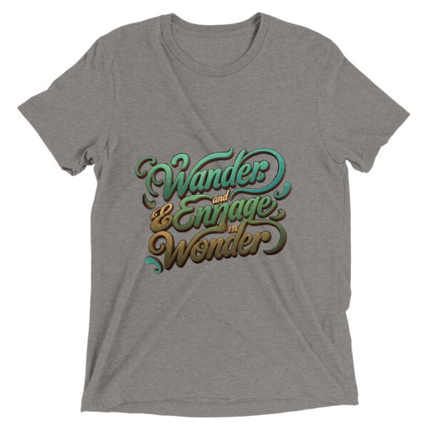 Wander and Wonder - Words - Short sleeve t-shirt - Image 19