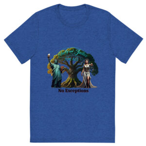 Liberty and Justice - No Exceptions - Short sleeve t-shirt